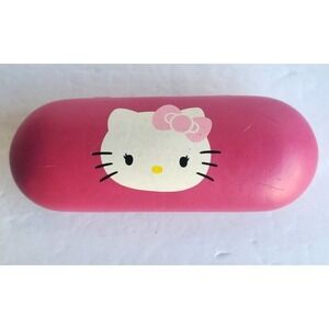 Hello Kitty Glasses Case Hard Protector Eyeglass Sunglass